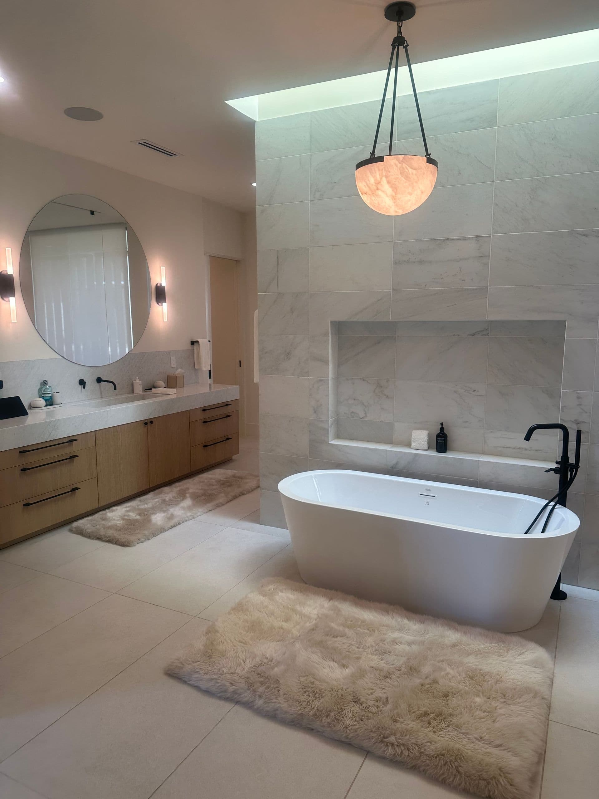 CMM Plumbing completed bathroom remodel