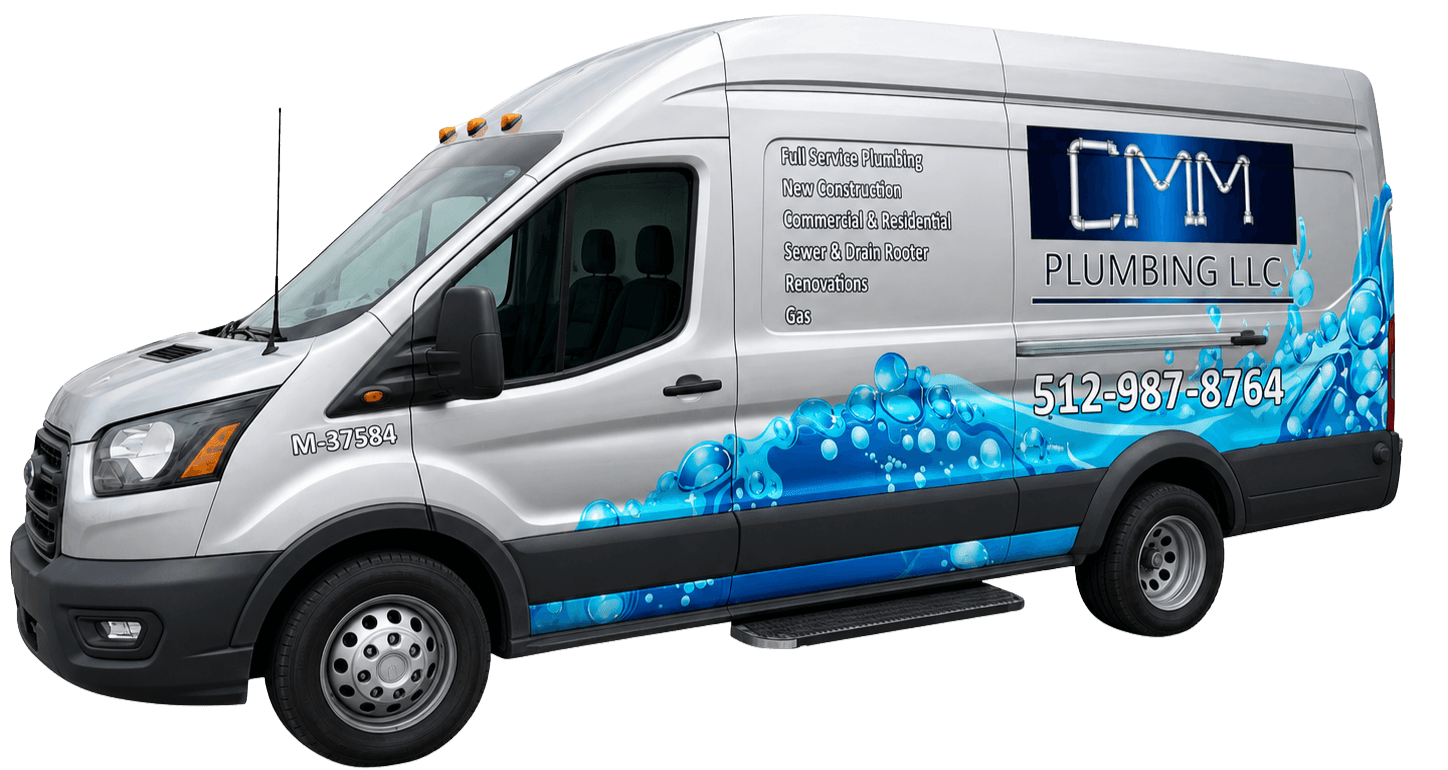 CMM Plumbing service van
